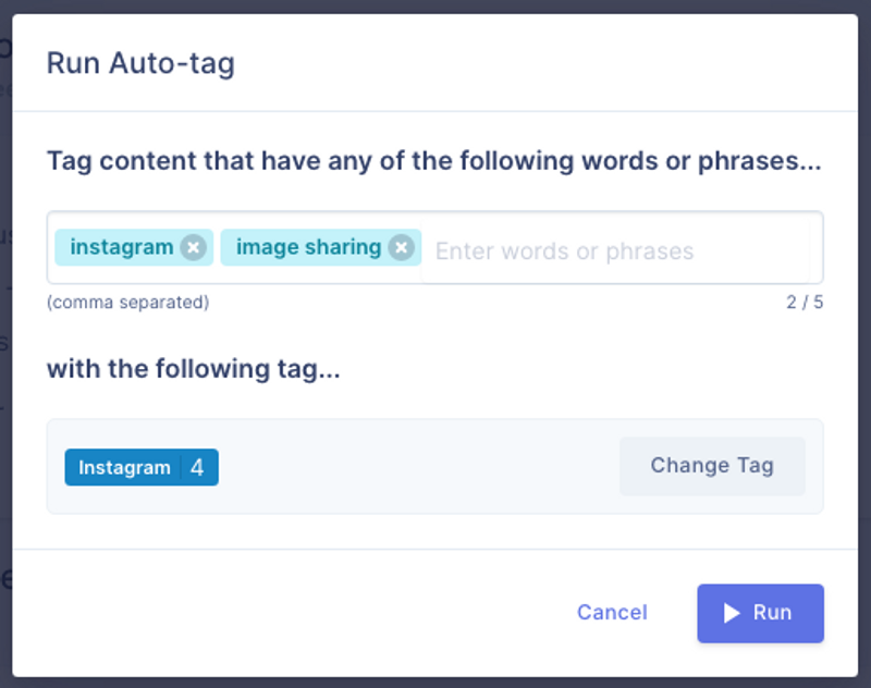 Auto-tag survey responses based on keywords