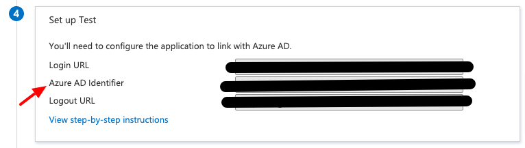 Azure AD Identifier